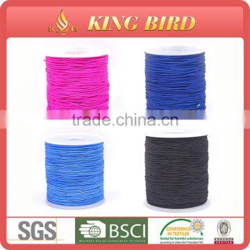 High tenacity elastic latex thread for sewing