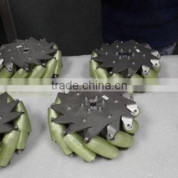 10 Inch (254mm) Heavy Duty Industrial Mecanum Wheel (professional Custom,Payload:100kg/pcs) photo-4