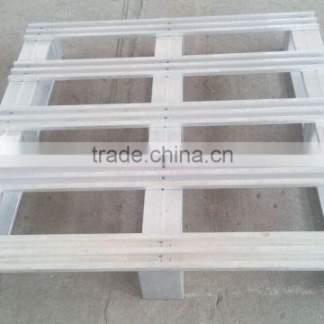 Heavy Capacity aluminum alloy pallet for warehouse, light weight packing pallet, logistic pallet, aluminum alloy pallet