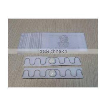 UHF Washable RFID Woven Labels Long Range RFID Laundry Tags for Industrial Laundry Management