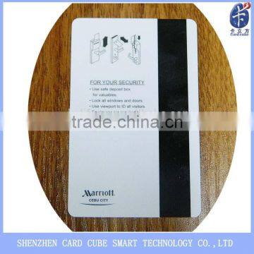 swipe magnetic hotel key cards with chip
