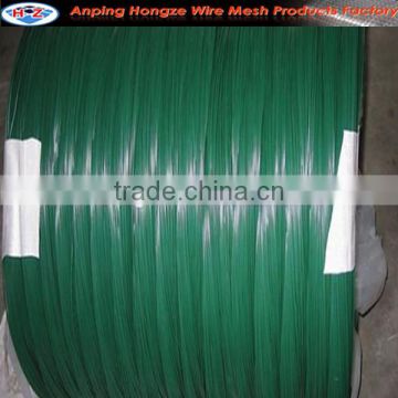 colorful pvc coated wire use for fencing ( ISO9001 factory)