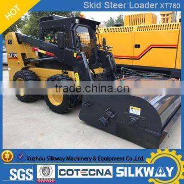 0.6m3 skid steer loader XT760