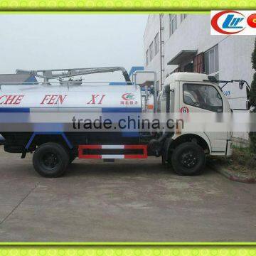 4cbm sewage suction truck/ fecal suction truck,vacuum sucker truck