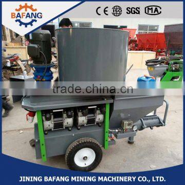 Automatic Wall Mortar Spray Plaster Machine Cement Sprayer With Mixer photo-5