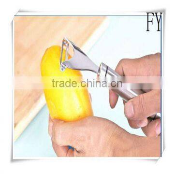 Stainless Steel Fruit Skin Peeler, Metal Peeler photo-3