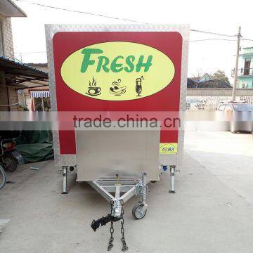 2016 Food Grade Fibreglass Street Mobile Kitchen Service Cart YG-LC-04 Food Truck photo-4