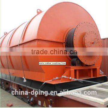 High Grade Waste Tyre Oil Recycling Pyrolysis Machine Exported to Malaysia photo-6
