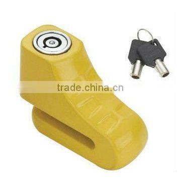 motorcycle disc brake alarm lock