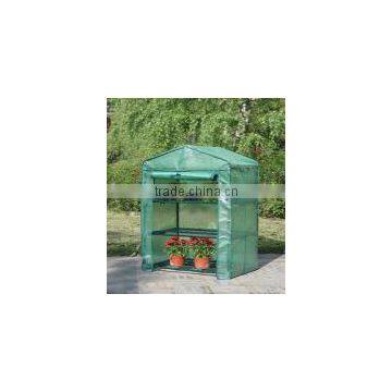 organic recycle/agricultural garden portable greenhouse with PE cover for sale