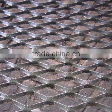 Electro galvanized expanded metal mesh