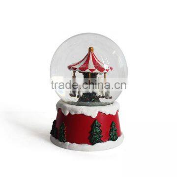 2015 Handmade Carousel Inside Glass Globe photo-2