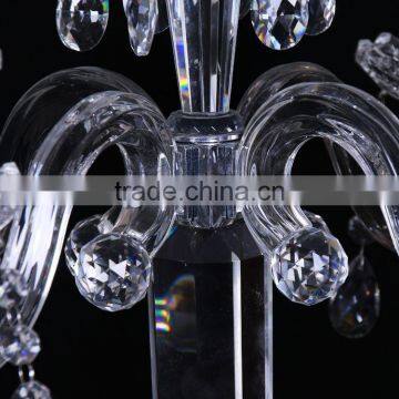 Best Prices Custom Design Wedding Glass Tealight Candelabras With Competitive Price photo-3