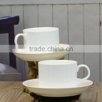 Haonai High Quality Hot Sale Bone China Bulk Tea Cup and Saucer photo-4