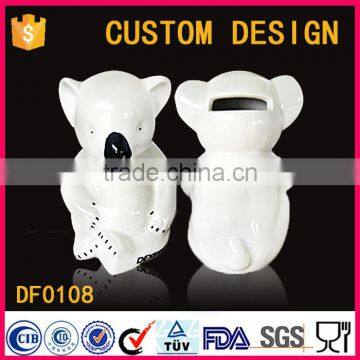 wholesale Factory direct wholesale ceramic koala coins piggy bank