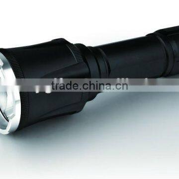 High Power Black CREE LED Flashlight/High Power Torch/LED Focus Flashlight