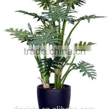 artificial green bonsai Philodendron Y8006-15-3PUS ( plant bonsai flower tree of Este )