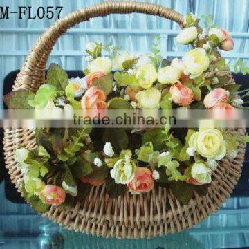 Gift Willow Basket With Handle Cheap Wicker Basket