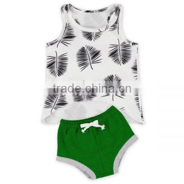 Baby Boy Summer Tank Top And Shorts Clothes Set Sport Infant Outfits Baby