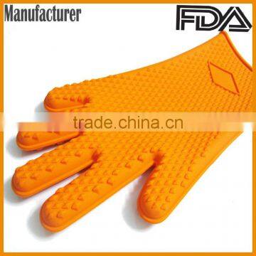Silicone Extra Long Bbq Grill Glove With FDA Approved photo-2