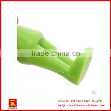 Cute Man Shaped Plastic PP and Steel Wire Made Kitchen Pan Cleaning Brush photo-5