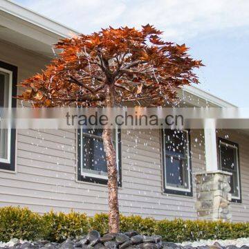 Outdoor Garden Modern Metal Copper Acer Tree Statue for Fountain photo-2