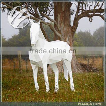 Large animal metal art life size horse sculpture