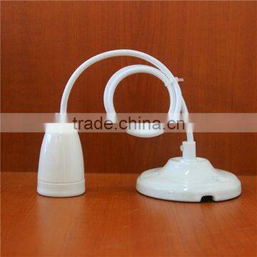 E27 DIY Colorful Screw Contemporary Ceiling Porcelain Droplight Drop Light Lampholder photo-3