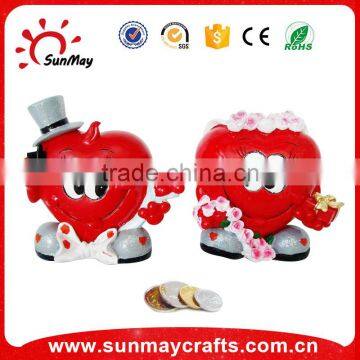 Polyresin Valentine Gift Money Box photo-2