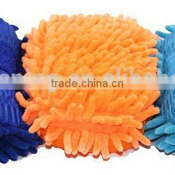 AZO Free Microfiber Car Wash Sponge Gloves,10year Chinese Supplier Waterproof Chinelle Mitt, BSCI Promotional Car Mitt photo-2
