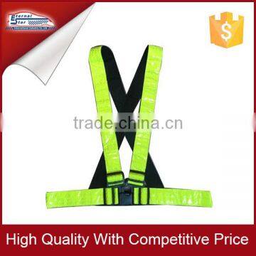 Safety Reflective vest in crystal lattice