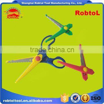 Children School Safety Scissors 3 Head Interchangeable Replaceable Diy Art Student Office Kids Hand Scissors photo-6