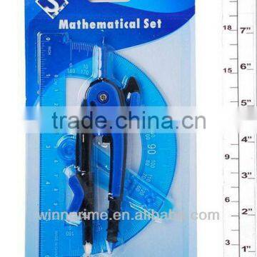 stationery set(compasses+protractor)