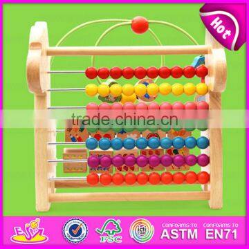 2016 Brand New Wooden Beads Toy, Lovely Educational Wooden Beads Toy, Cute Preschool Wooden Beads Toy W11B087 photo-2