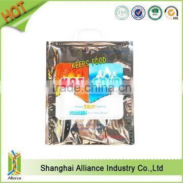 Hot Cold Insulated Aluminium Foil Bag Grocery Lunch Tote Cooler Warm Travel