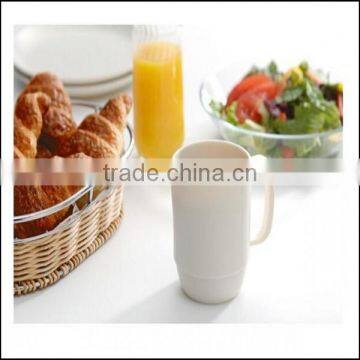 6oz Plastic PP Coffee Cup With Handle,OEM12oz Plastic Coffee Tea Cup,OEM PP Plastic Reusable Coffee Cups Drinking Water Cups photo-2