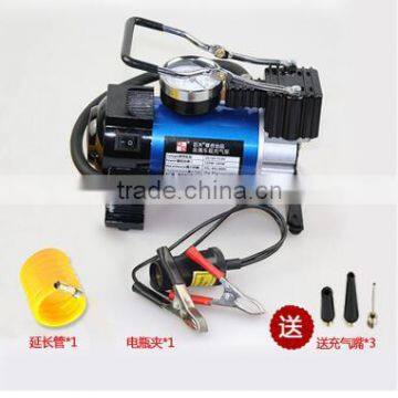 12V 150psi Metal Portable Mini Air Compressor With Flash Light photo-2