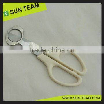 SK019 7-3/4" Stainless Steel Quail Egg Scissors Serrated Edge Scissors photo-4