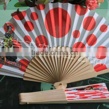 Customized Wood Fabric Fan photo-5