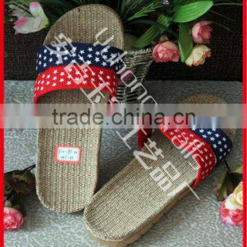 hot selling bamboo slippers for promotion