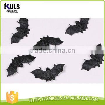 Black plastic bat a Halloween party decoration plastic insect toy