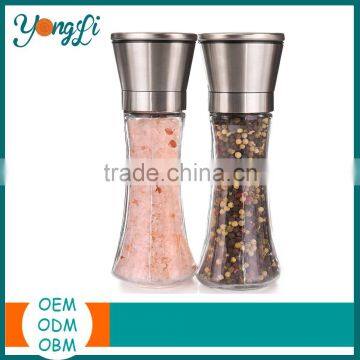 Wholesale Food Grade Stainless Steel Salt and Pepper Spice Grinders