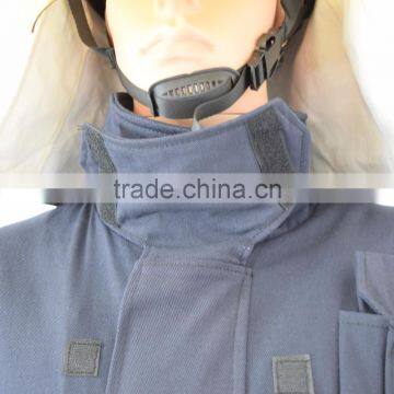 100% Flame Resistant Fabic Four Protection Layer Fire Fighting Turnout Gear photo-6