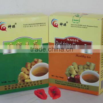 Hot Sales 15g AIU Packages Instant Honey Ginger Tea Powder photo-2