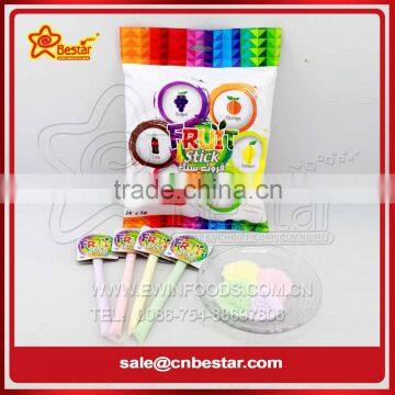 Fruity Flavor Sour Powder Straw/ Sour Powder Stick