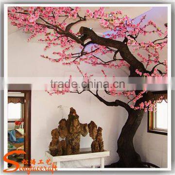 Handmade a Wide Range of Artificial Fake Blossom Tree Plastic Cherry Blossom Tree for Weddings photo-3