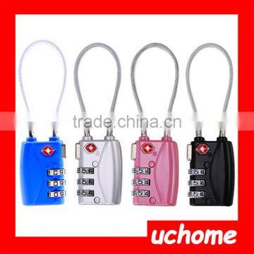 UCHOME Promotional High Quality TSA Luggage Lock With Custom Logo