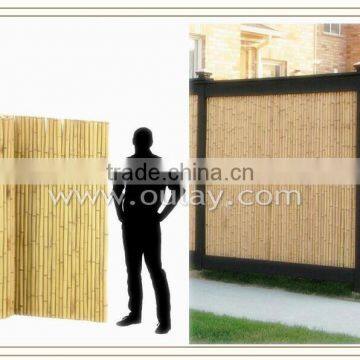 Natural bamboo fence roll for home decoration