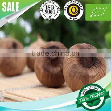 2016 hot sale organic snack fermented china black garlic single bulb