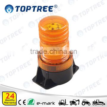 LED Strobe Light Beacon 10-30V 30pcs LEDs Amber Alarm Lamp